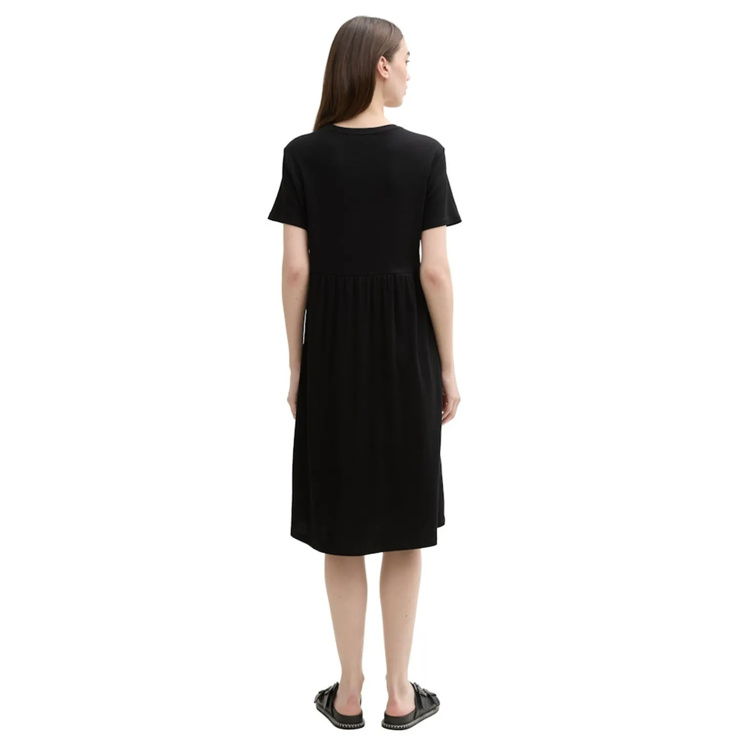 Easy midi jersey dress