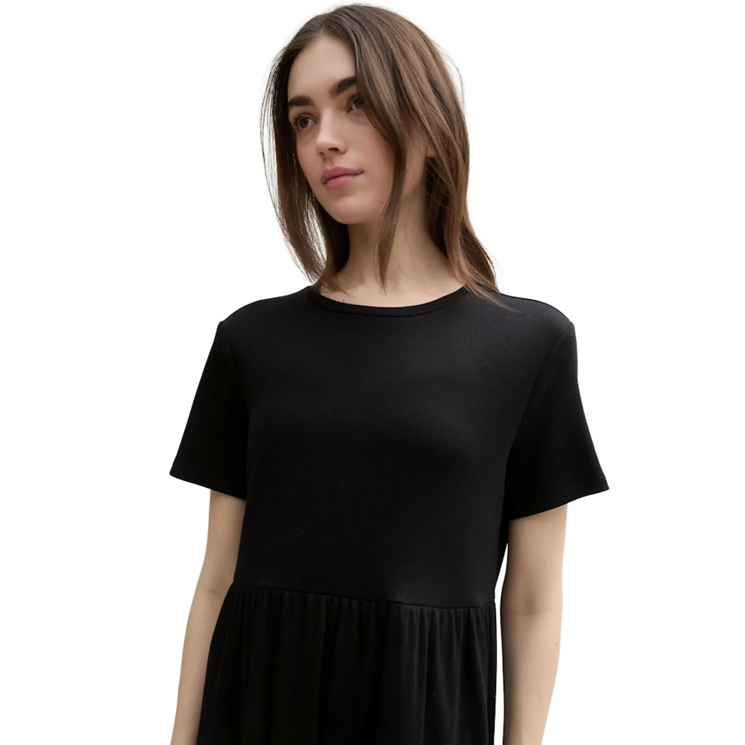 Easy midi jersey dress