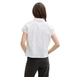 Embroidered cotton shirt