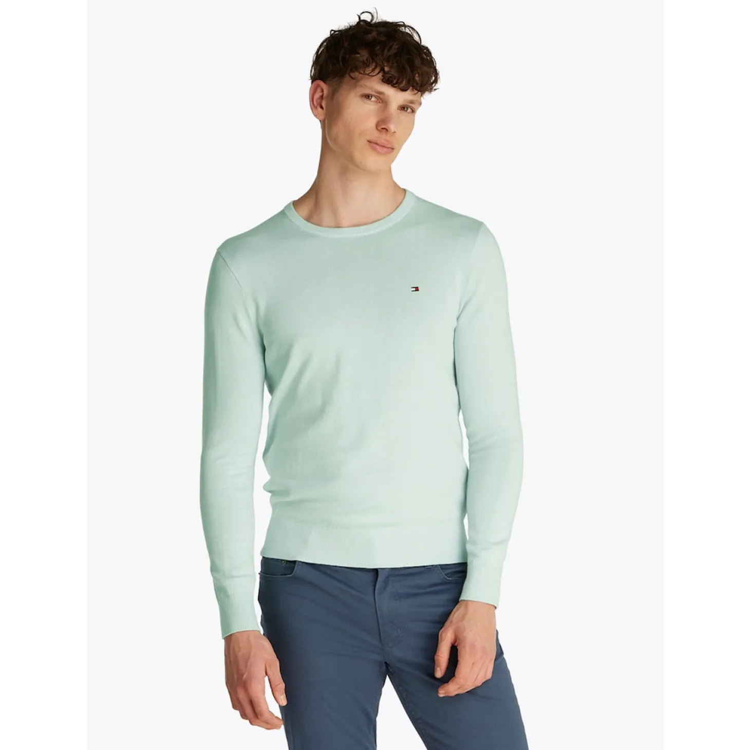 ESSENTIAL SSNL COTTON CREW NEC