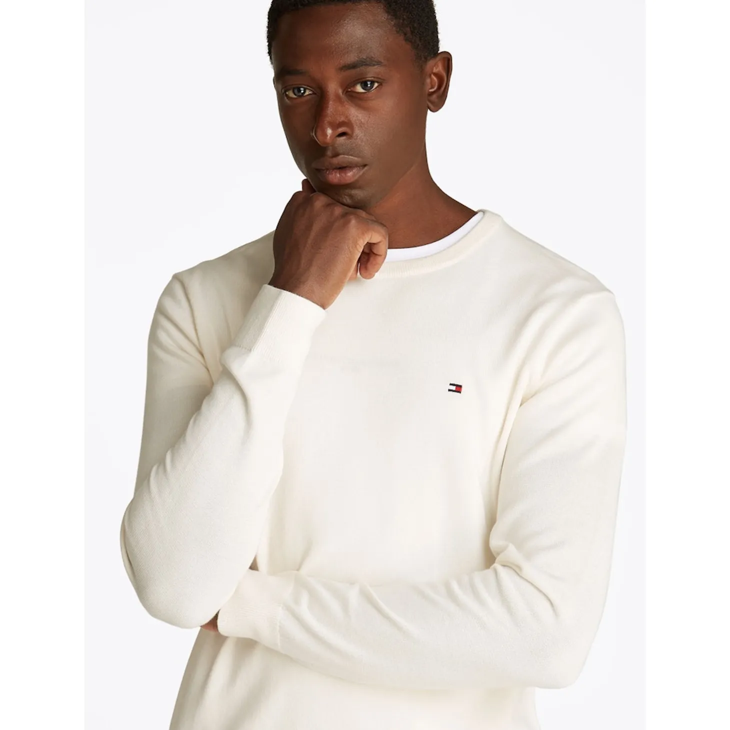 ESSENTIAL SSNL COTTON CREW NEC