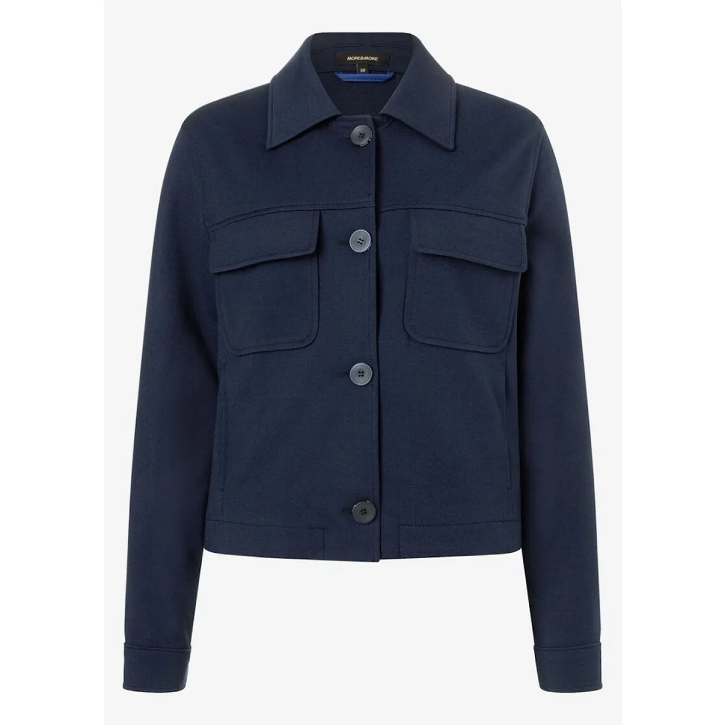 Fashion Jersey Shirtjacket