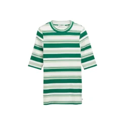Fitted stripe T-shirt