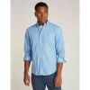 FLEX POPLIN FAKE SOLID RF SHIR