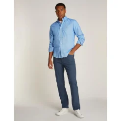 FLEX POPLIN FAKE SOLID RF SHIR