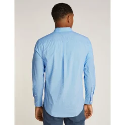 FLEX POPLIN FAKE SOLID RF SHIR