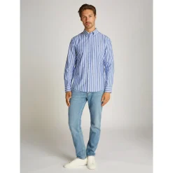 FLEX POPLIN NAUTICAL STP SHIRT