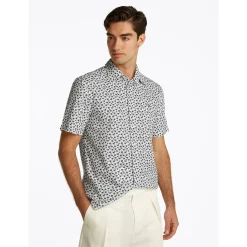 FLEX POPLIN PALM SS SF SHIRT