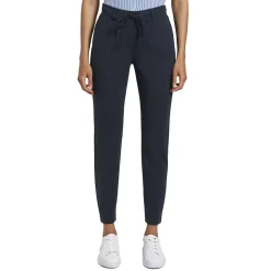Jersey loose fit pants ankle