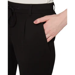 Jersey loose fit pants ankle