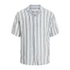 JJEENZO STRIPE RESORT SHIRT SS
