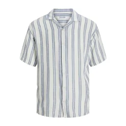 JJEENZO STRIPE RESORT SHIRT SS