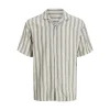 JJEENZO STRIPE RESORT SHIRT SS