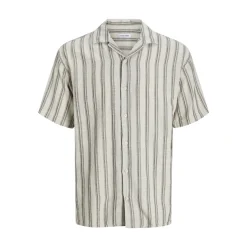 JJEENZO STRIPE RESORT SHIRT SS