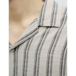 JJEENZO STRIPE RESORT SHIRT SS