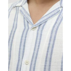 JJEENZO STRIPE RESORT SHIRT SS