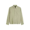 Kent collar, long sleeves, one