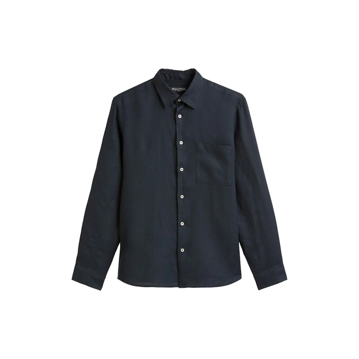 Kent collar, long sleeves, one