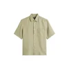 Kent collar, short sleeves, on