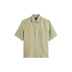 Kent collar, short sleeves, on
