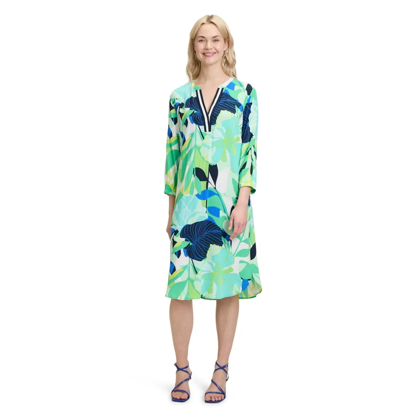 Kleid Lang 3/4 Arm