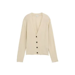 Knit cardigan with lurex