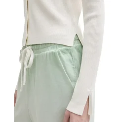 Knit rib cardigan
