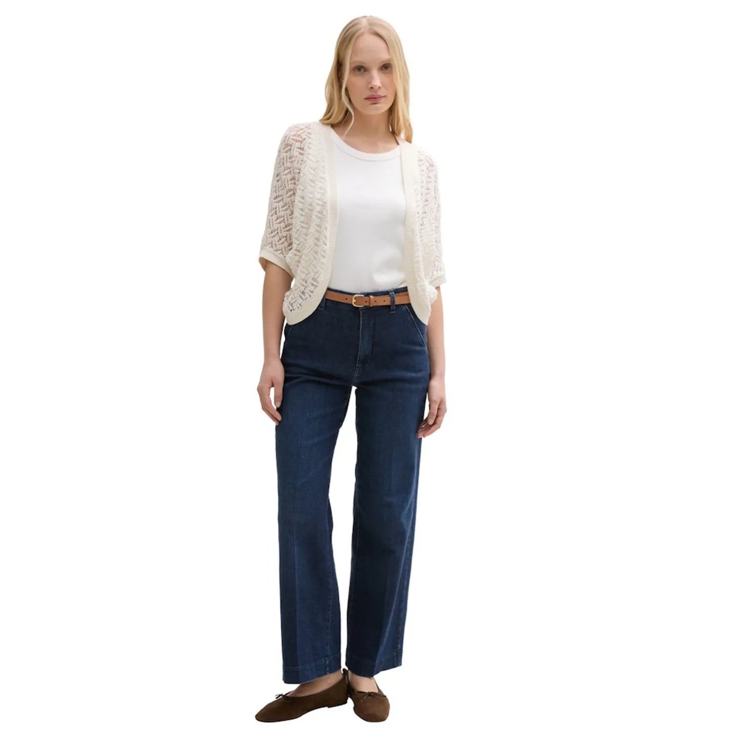 Knit short bolero