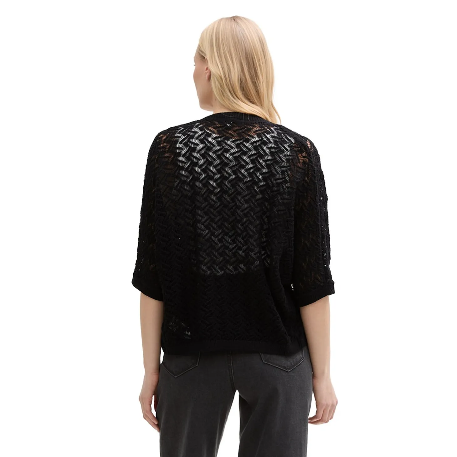 Knit short bolero