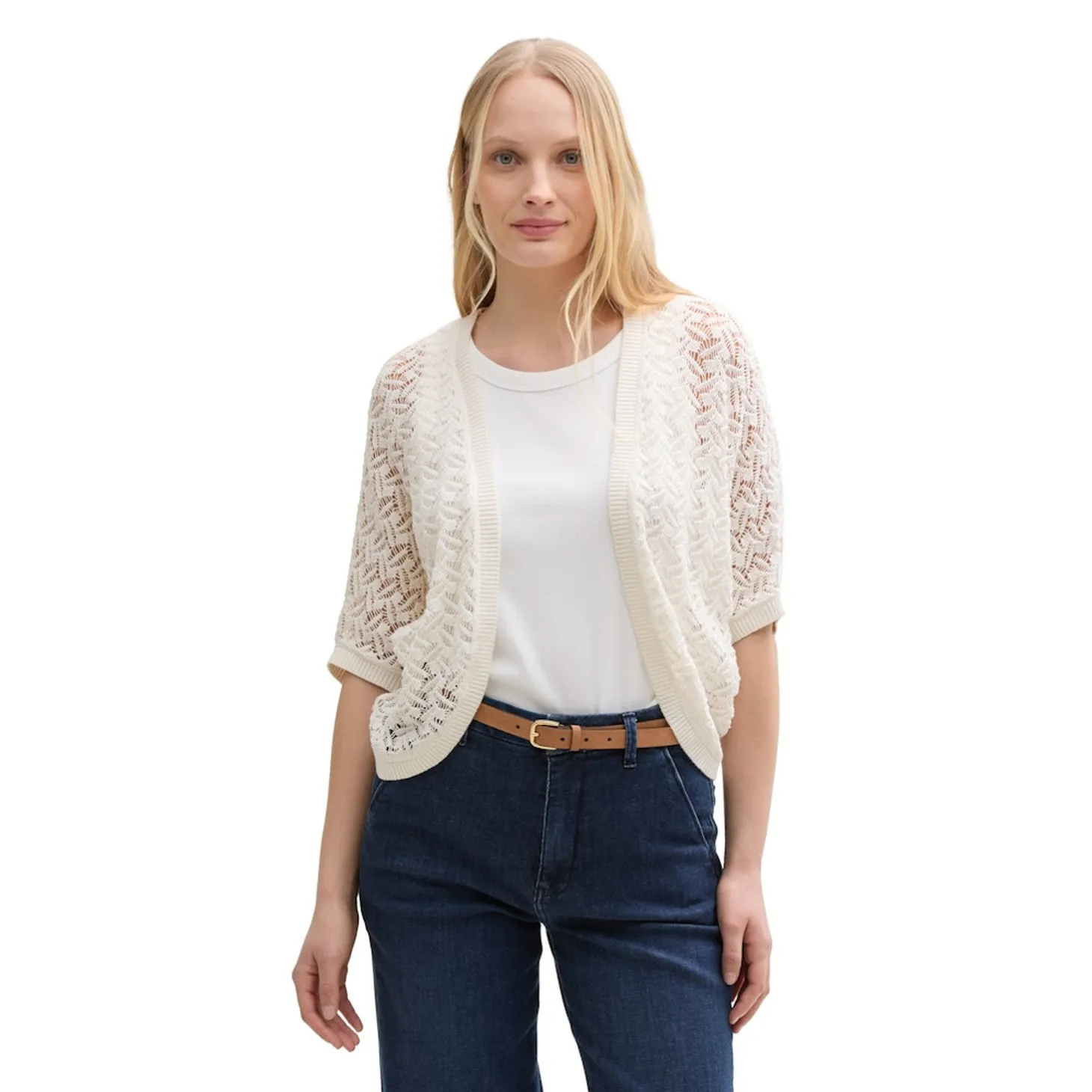 Knit short bolero