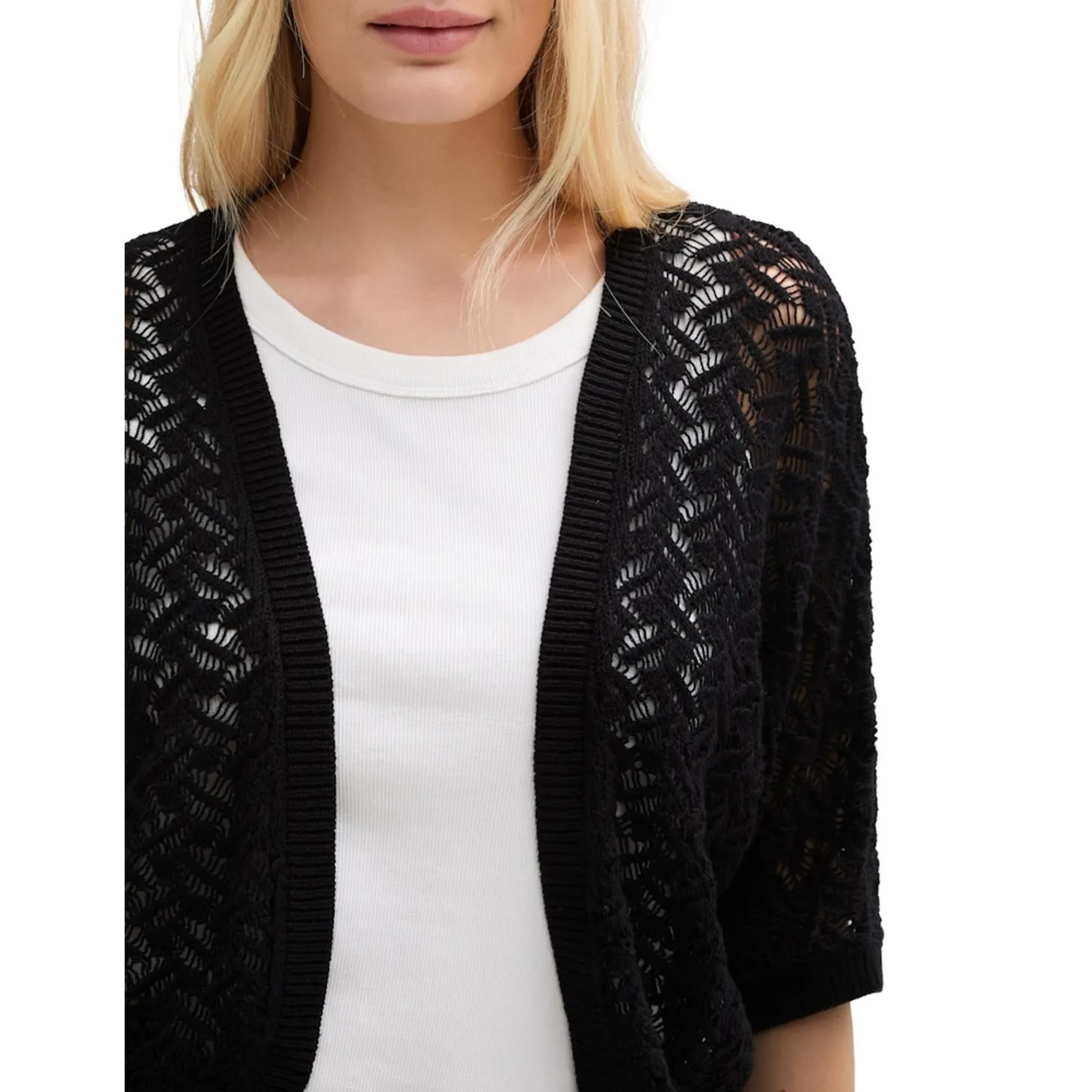 Knit short bolero