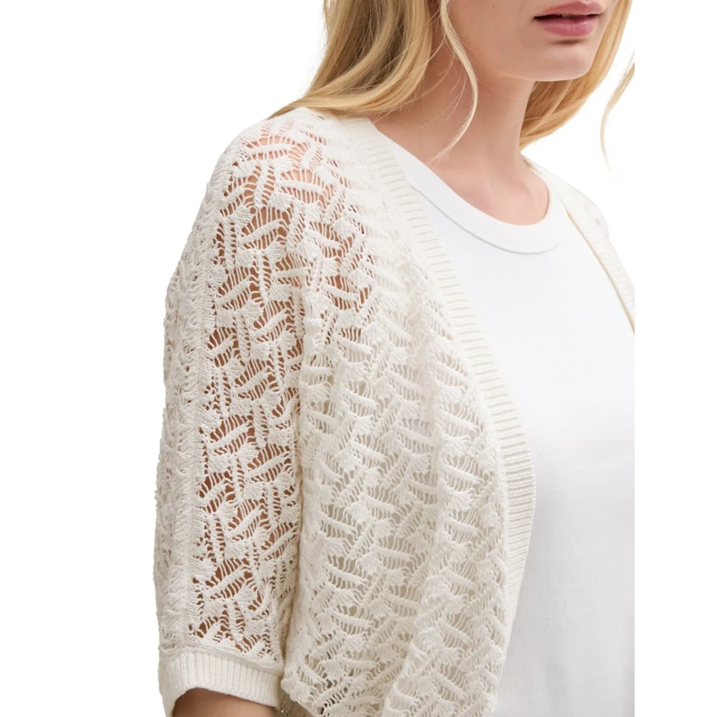 Knit short bolero