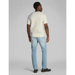KNITTED SUPIMA COTTON T-SHIRT