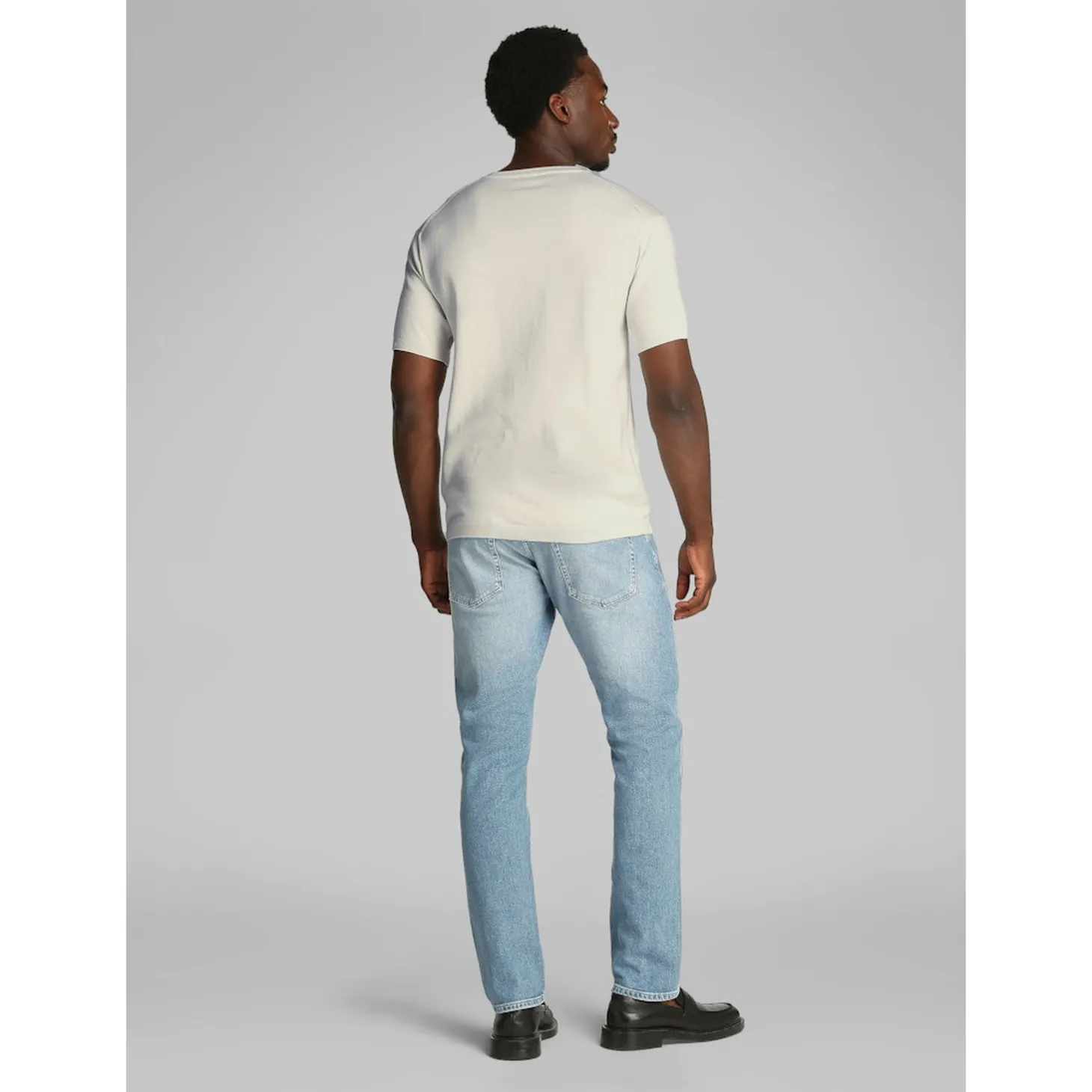 KNITTED SUPIMA COTTON T-SHIRT