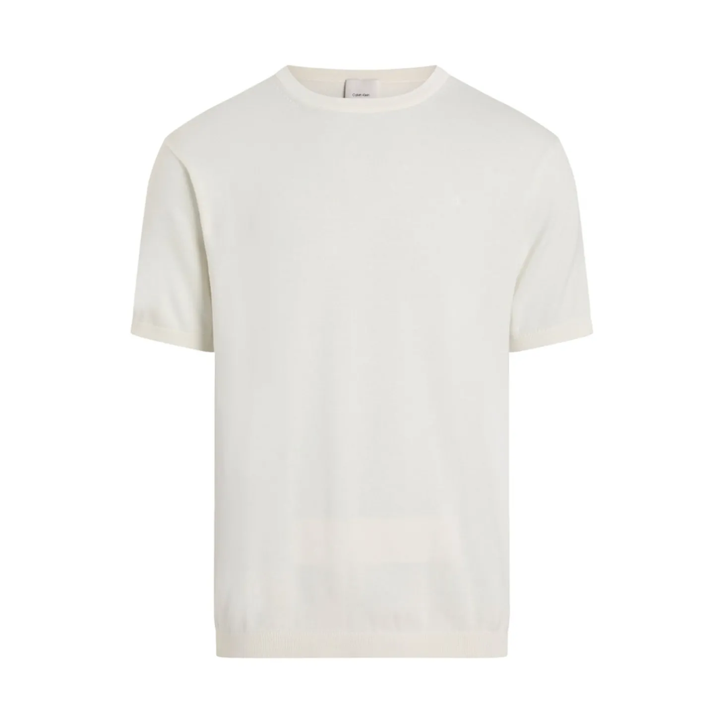 KNITTED SUPIMA COTTON T-SHIRT