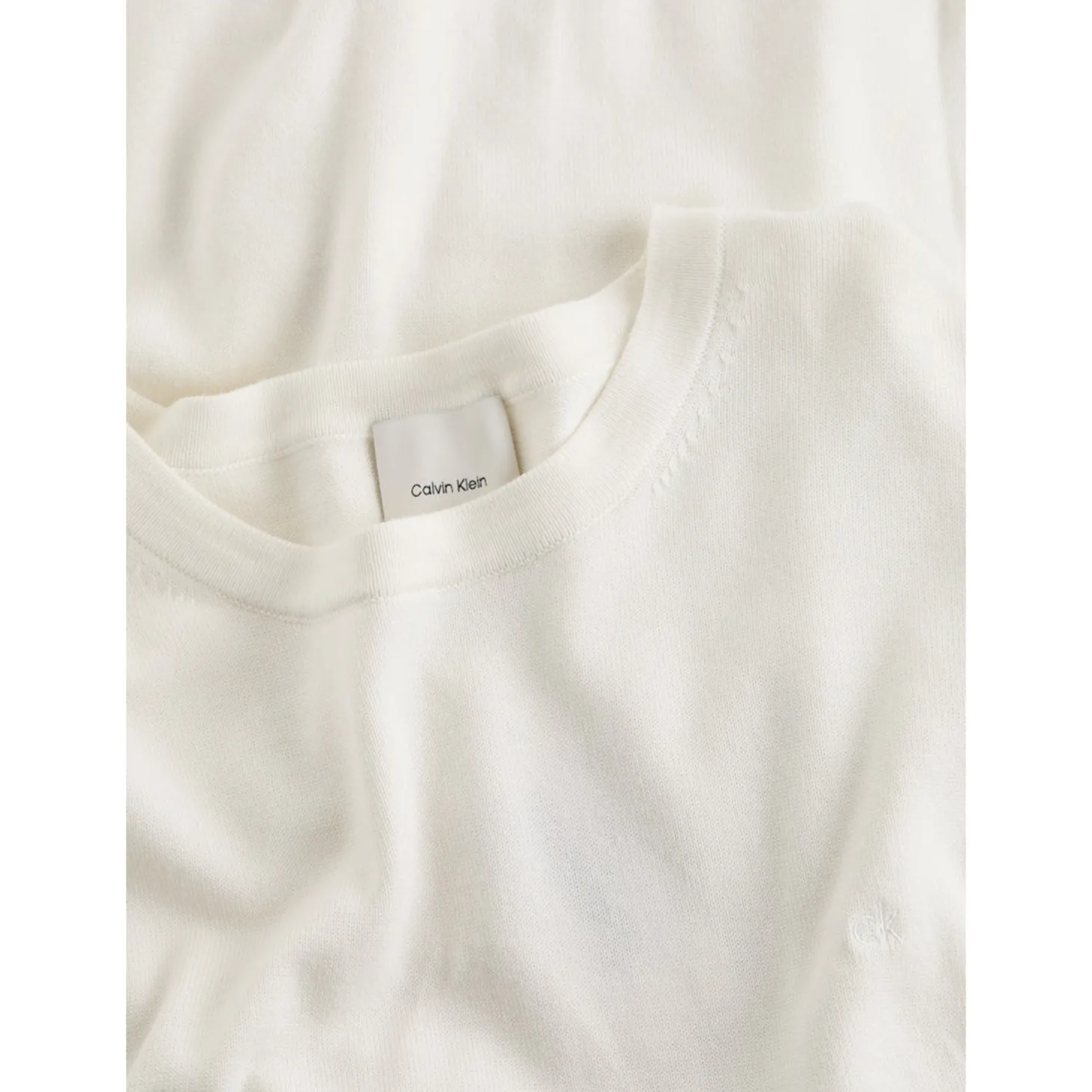 KNITTED SUPIMA COTTON T-SHIRT