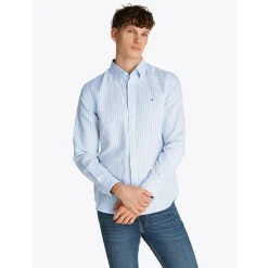 LINEN BLEND BOLD STRIPE