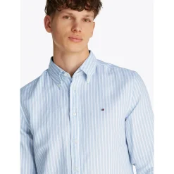 LINEN BLEND BOLD STRIPE