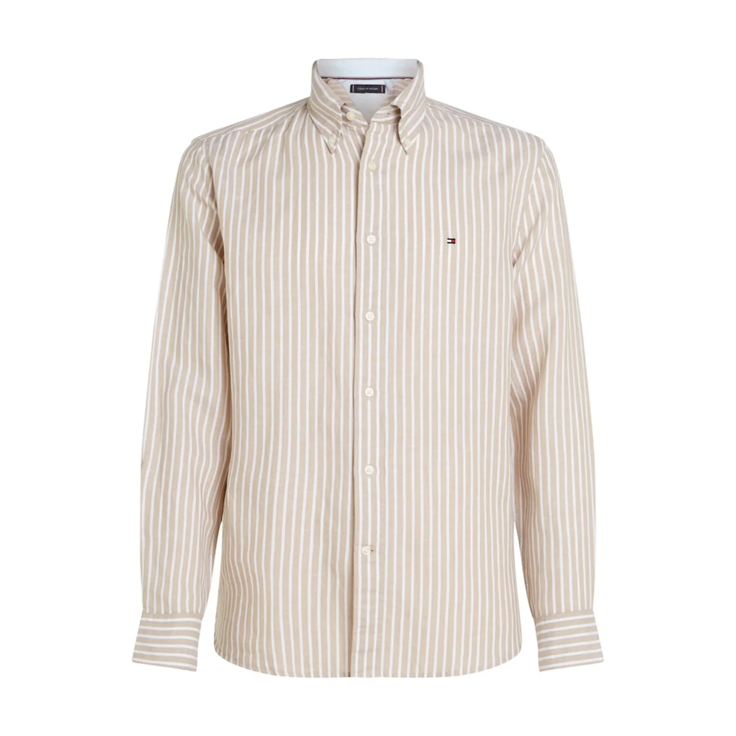 LINEN BLEND BOLD STRIPE