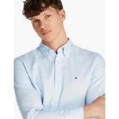 LINEN BLEND SOLID RF SHIRT