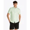 LINEN BLEND SOLID SS RF SHIRT