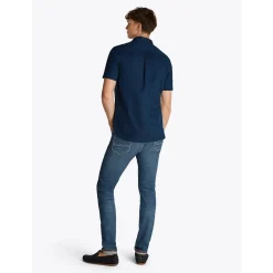 LINEN BLEND SOLID SS RF SHIRT