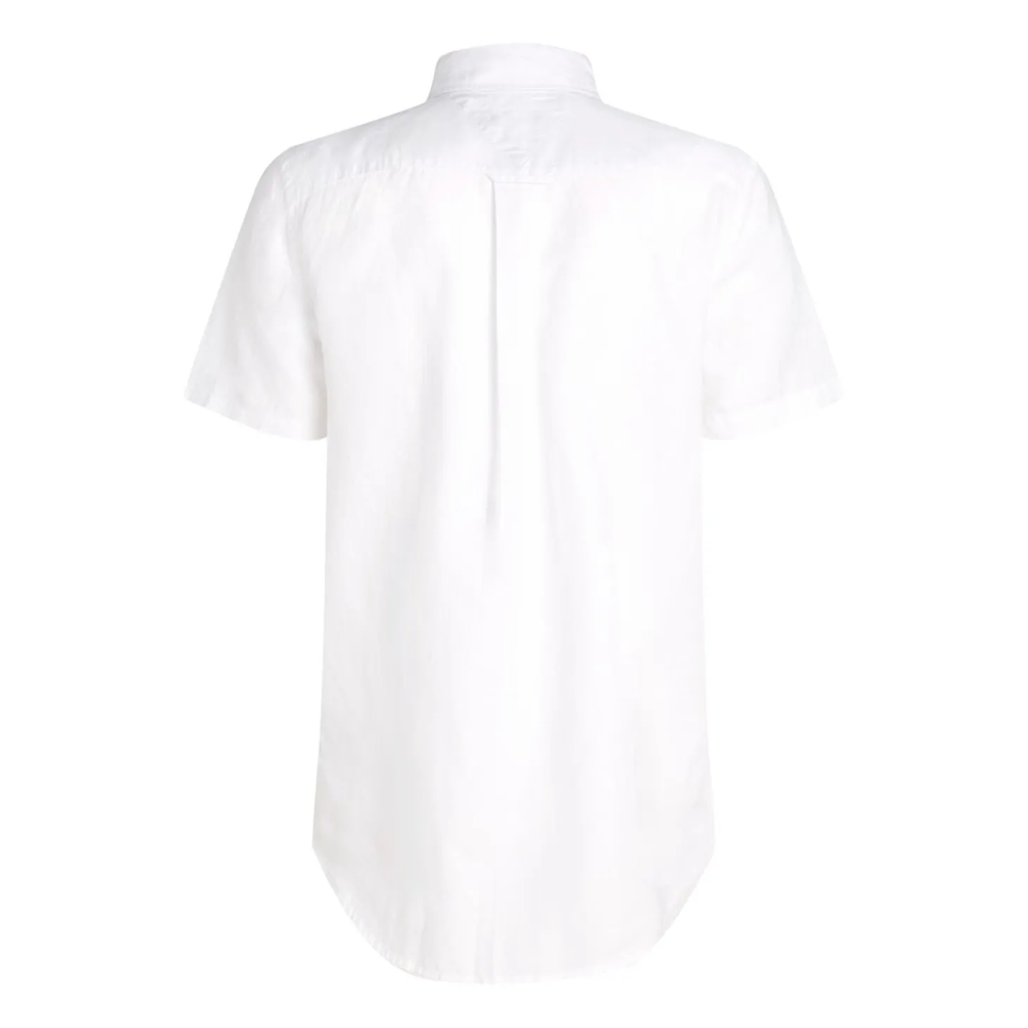 LINEN BLEND SOLID SS RF SHIRT