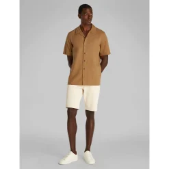LINEN COTTON CUBAN S/S SHIRT