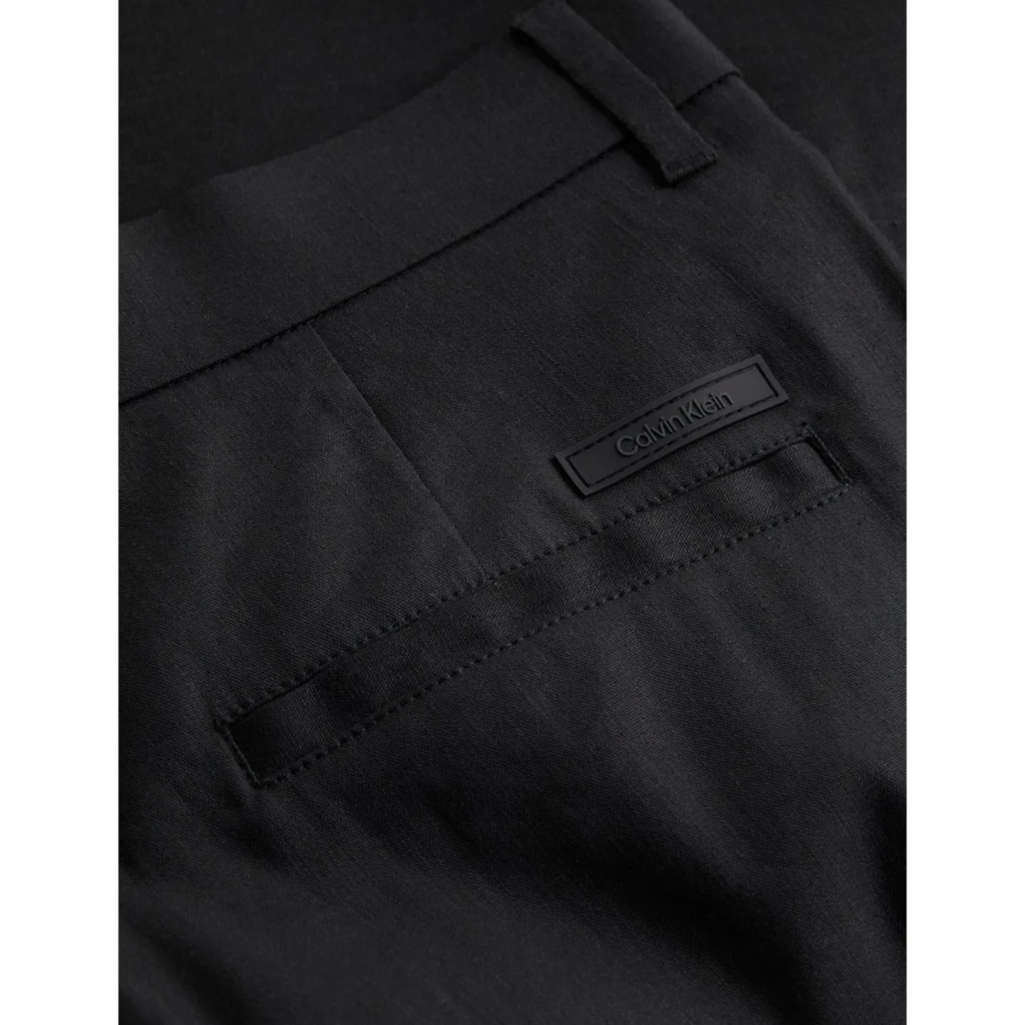 LINEN LYOCELL STRETCH TAPERED