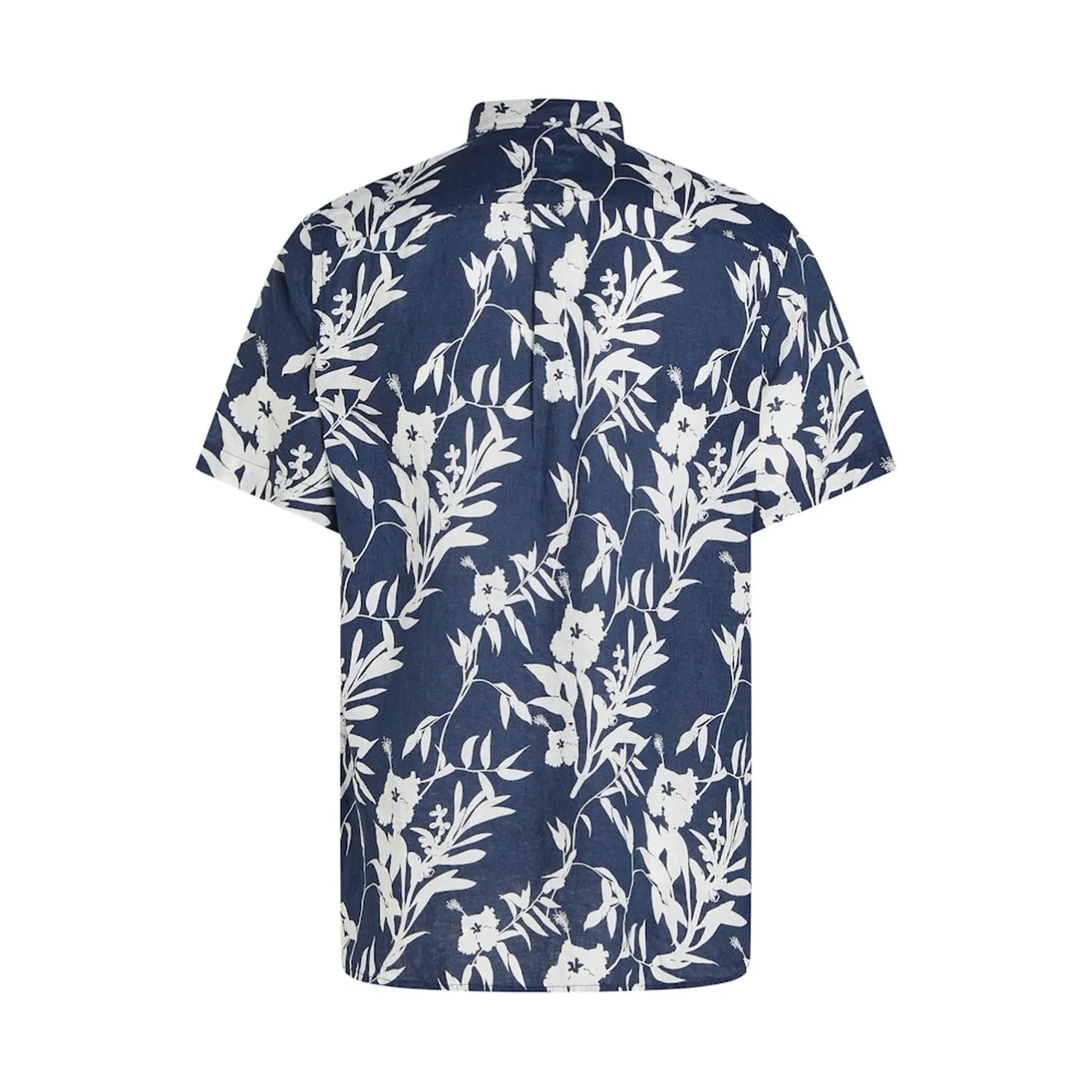 LINEN TROPICAL PRT SS RF SHIRT