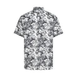LINEN VACATION PRT SS RF SHIRT