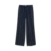 Loose fit palazzo pants