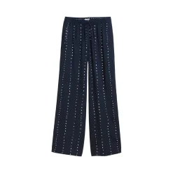 Loose fit palazzo pants