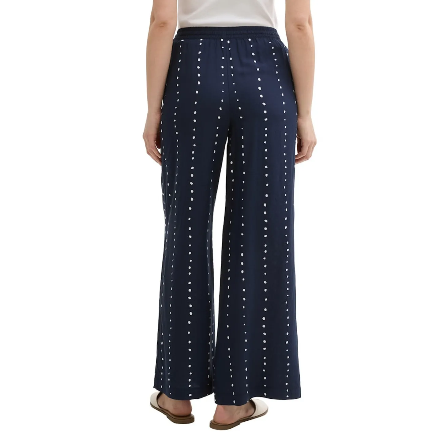 Loose fit palazzo pants